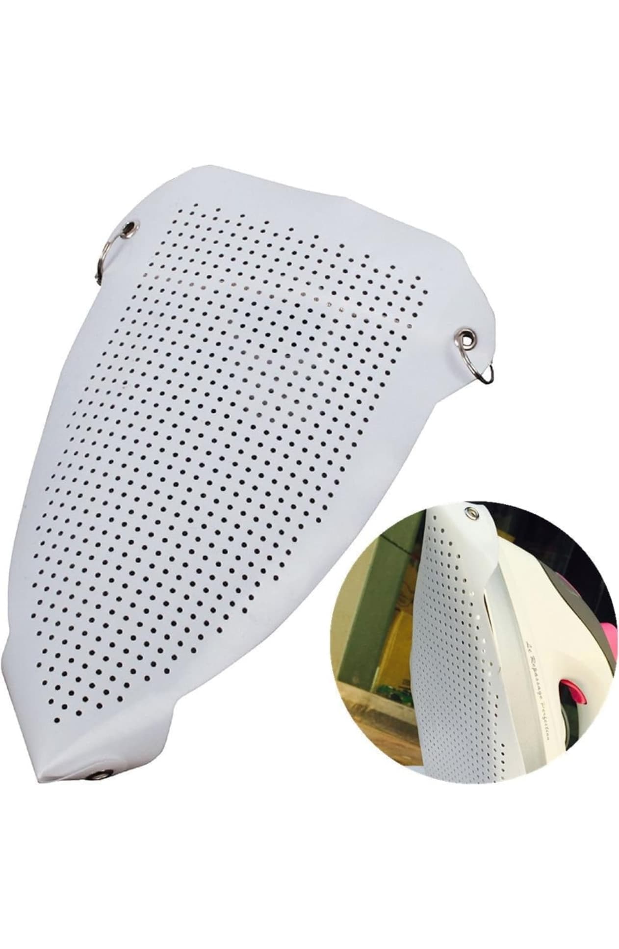 Teflon Ironing Shoe Cover for Electric and Steam Iron, Non-Stick Heat Resistant Sole Protector