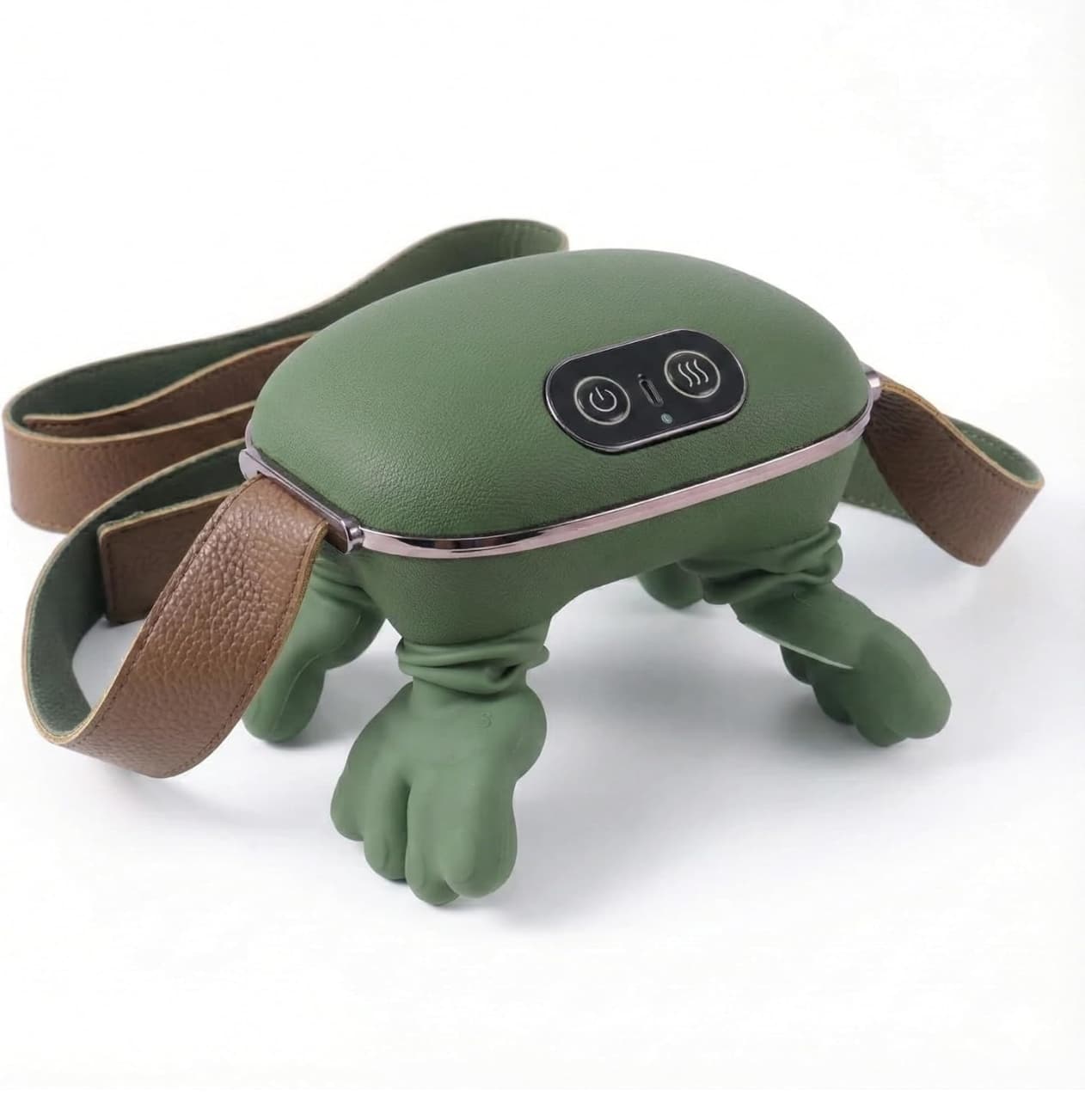 Heated Crab Shaped Neck and Shoulder Kneading Massager, Rechargeable Cervical Pain Relief