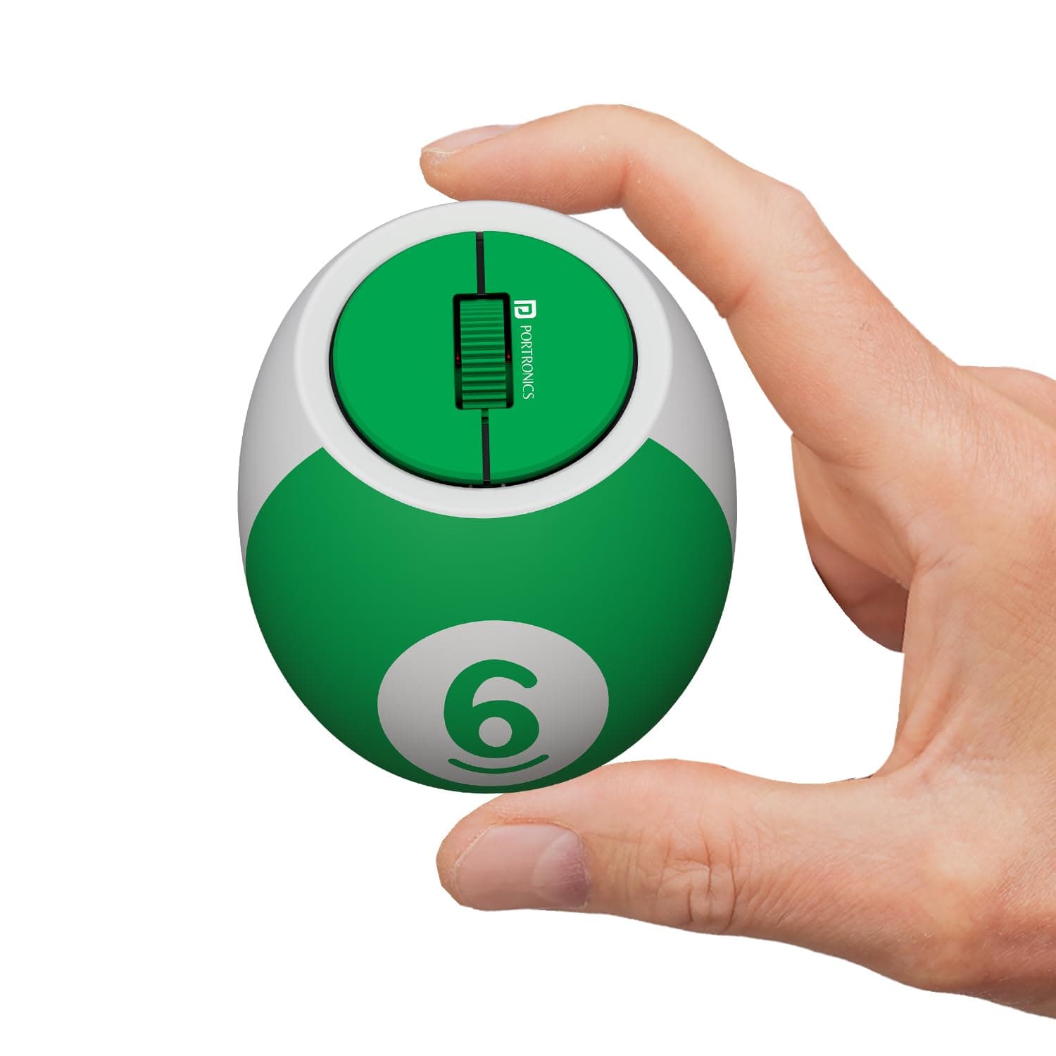 Billiard Ball Mini Wireless Mouse, Rechargeable Bluetooth + 2.4GHz