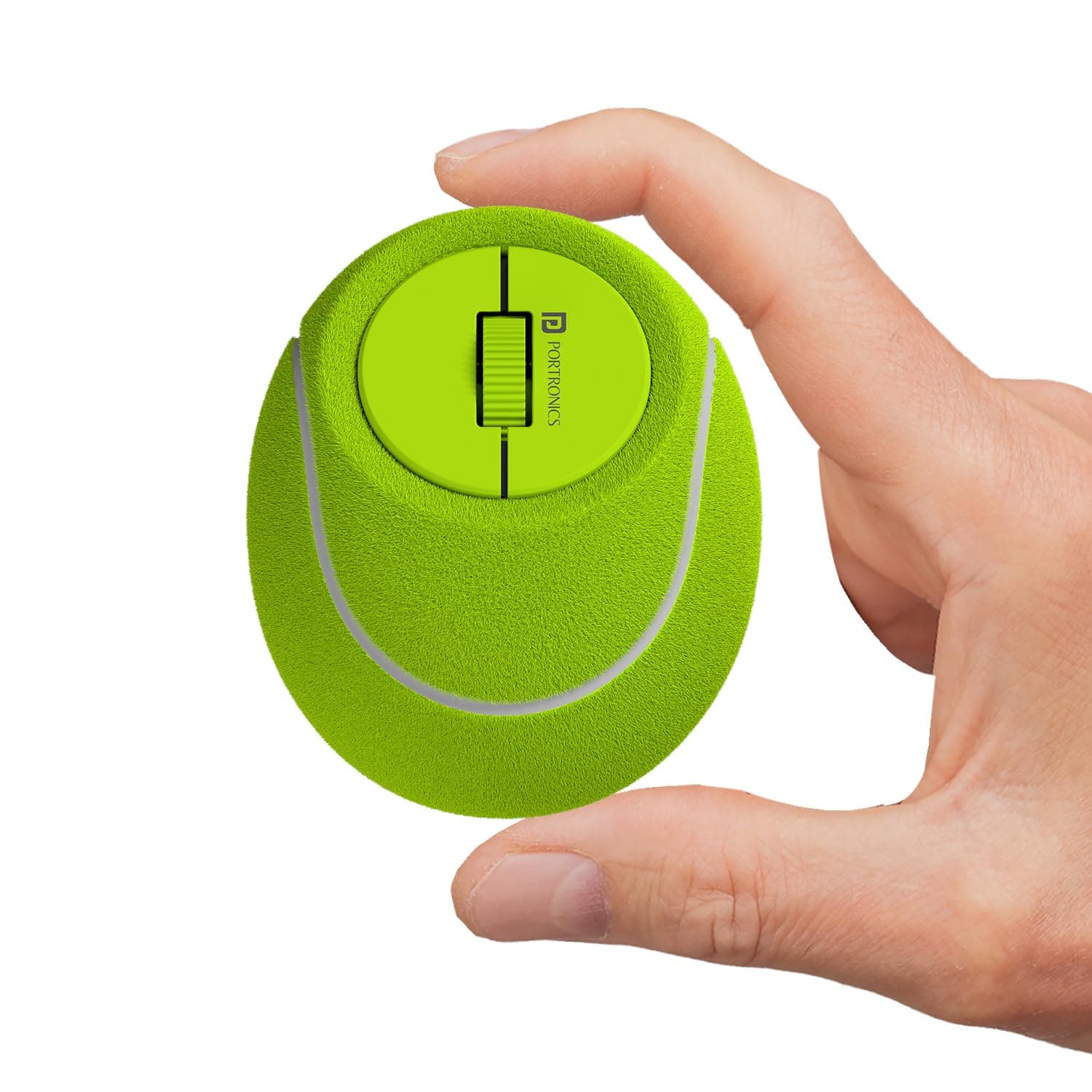Tennis Ball Shaped Wireless Bluetooth Mouse, Rechargeable Dual Mode Mini