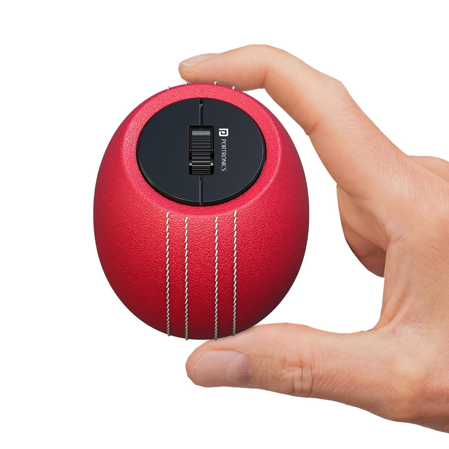 Cricket Ball Shaped Wireless Bluetooth Mouse, Rechargeable Dual Mode