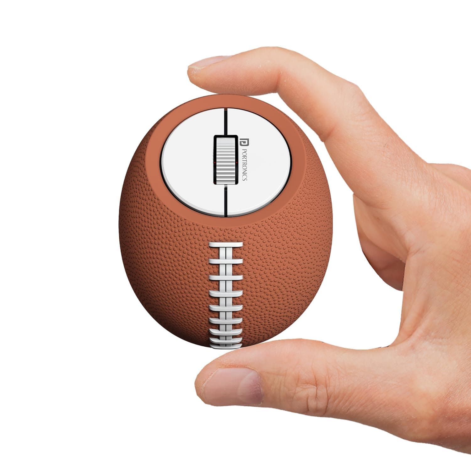 Rugby Ball Shaped Mini Wireless Bluetooth Mouse, Rechargeable Dual Mode