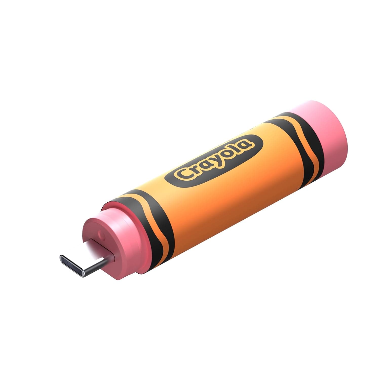 Crayon-Shaped USB Type-C Pen Drive 128GB, Crayola Edition