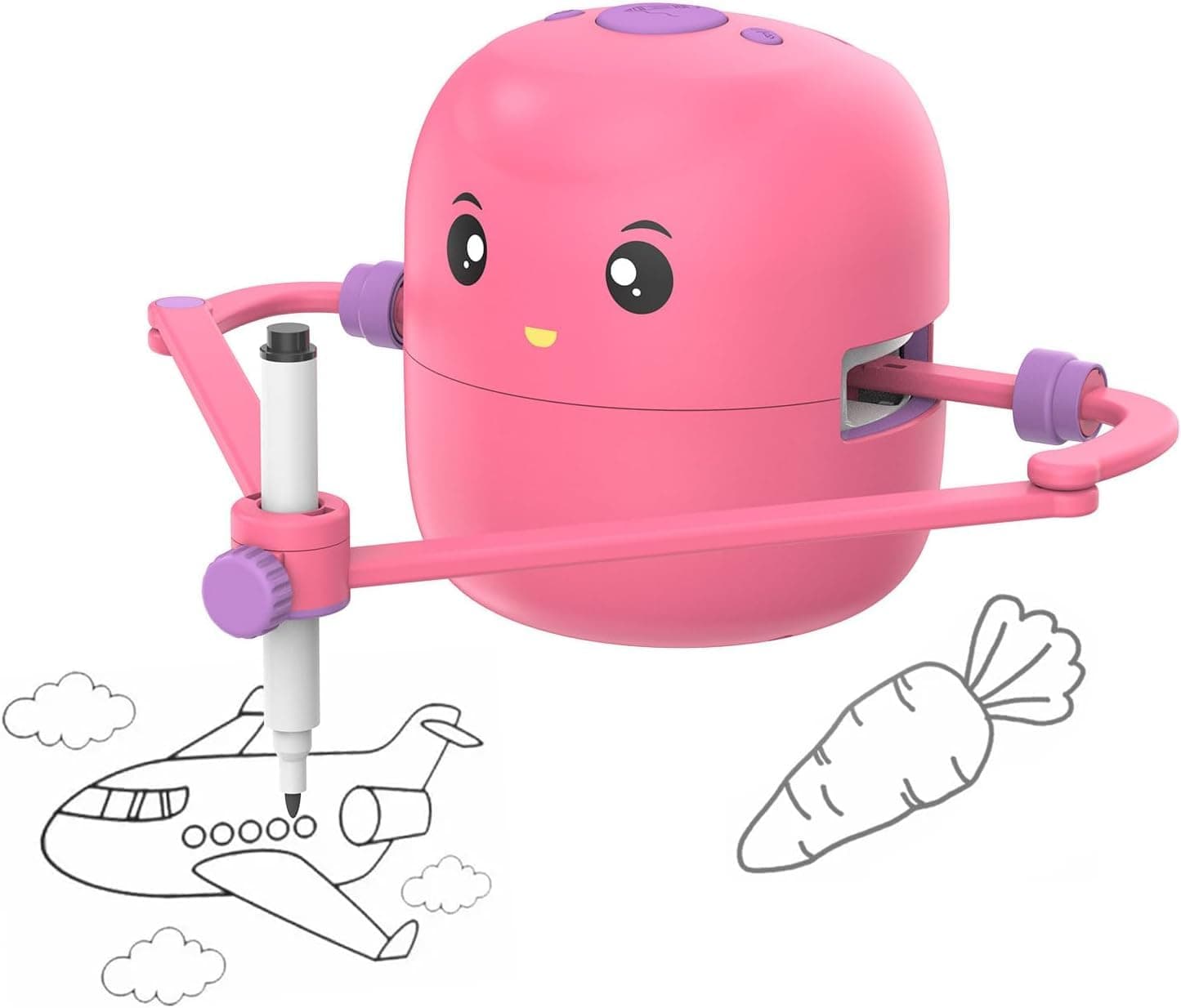 Card-Guided Drawing Robot with Painting Pattern Cards for Kids