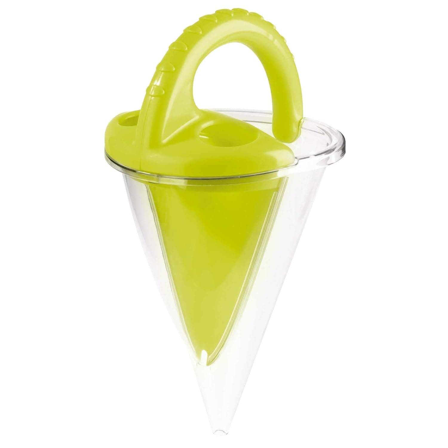 Sand and Water Spilling Funnel Beach Toy, XXL Transparent Sand Tower Maker