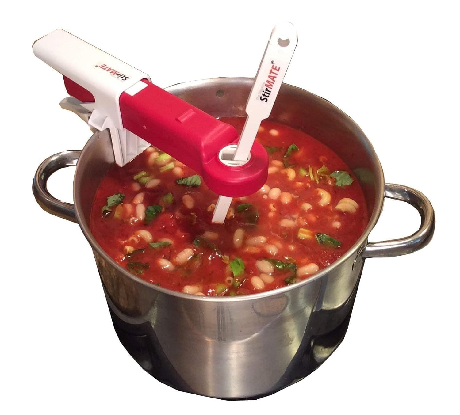 Rechargeable Clip-On Automatic Pot Stirrer