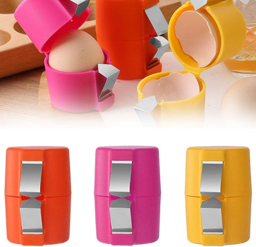 Egg Shell Opener and Cracker Tool Set of 3