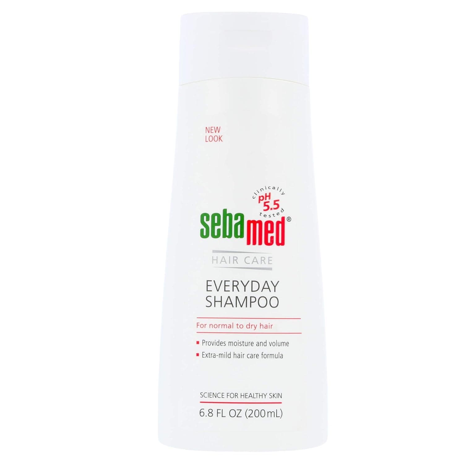 Everyday Mild Shampoo, 200 ml pH 5.5 Soap-Free Hair Cleanser