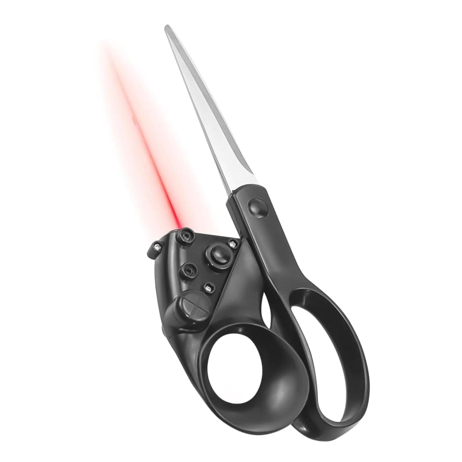Laser Guided Scissors for Straight Cutting, Fabric Paper and Craft Use