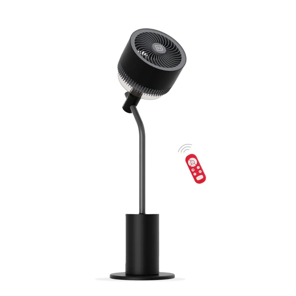 3D Air Circulation Tower Fan with Mood Lamp, Remote Controlled BLDC Standing Fan