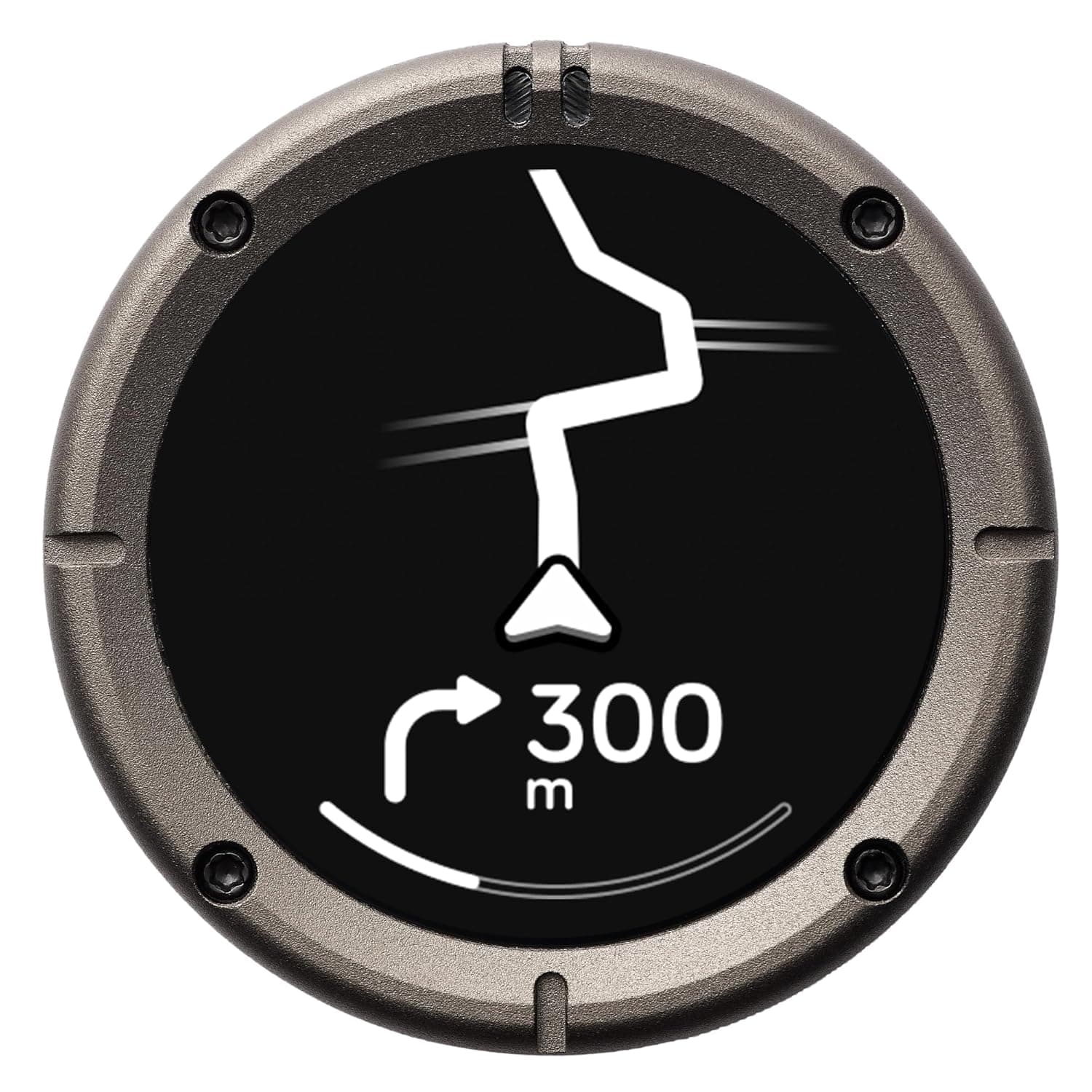Motorcycle Navigation Device with Mini-Map Display, Waterproof USB-C GPS for Bikes