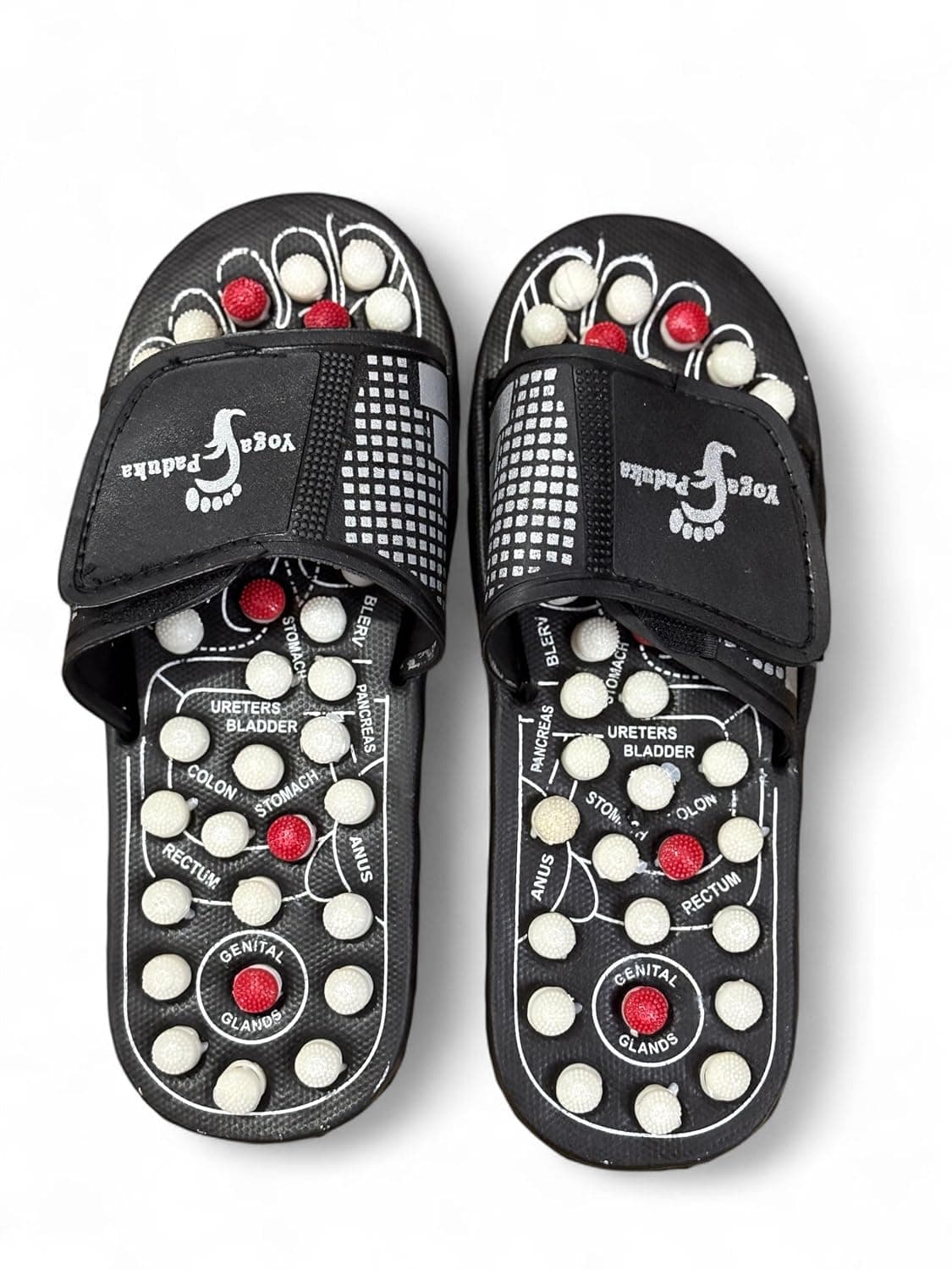 Acupressure Paduka Slippers with Raised Pressure Point Nodes