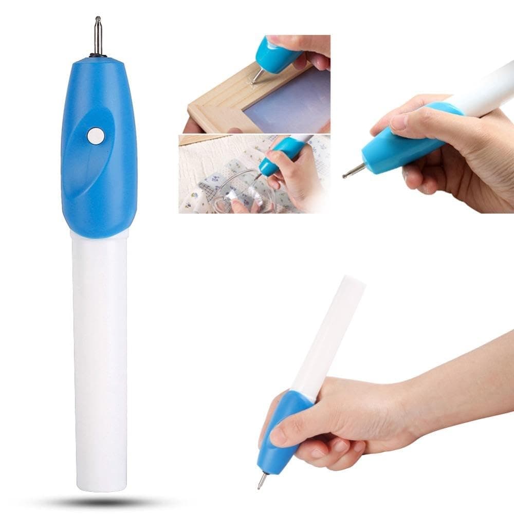 Cordless Electric Engraving Pen for Metal, Wood, Glass and DIY Craft