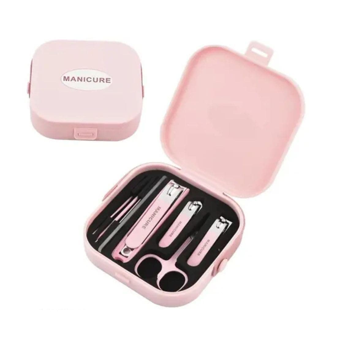 8-Piece Portable Manicure and Pedicure Nail Care Kit in Travel Case