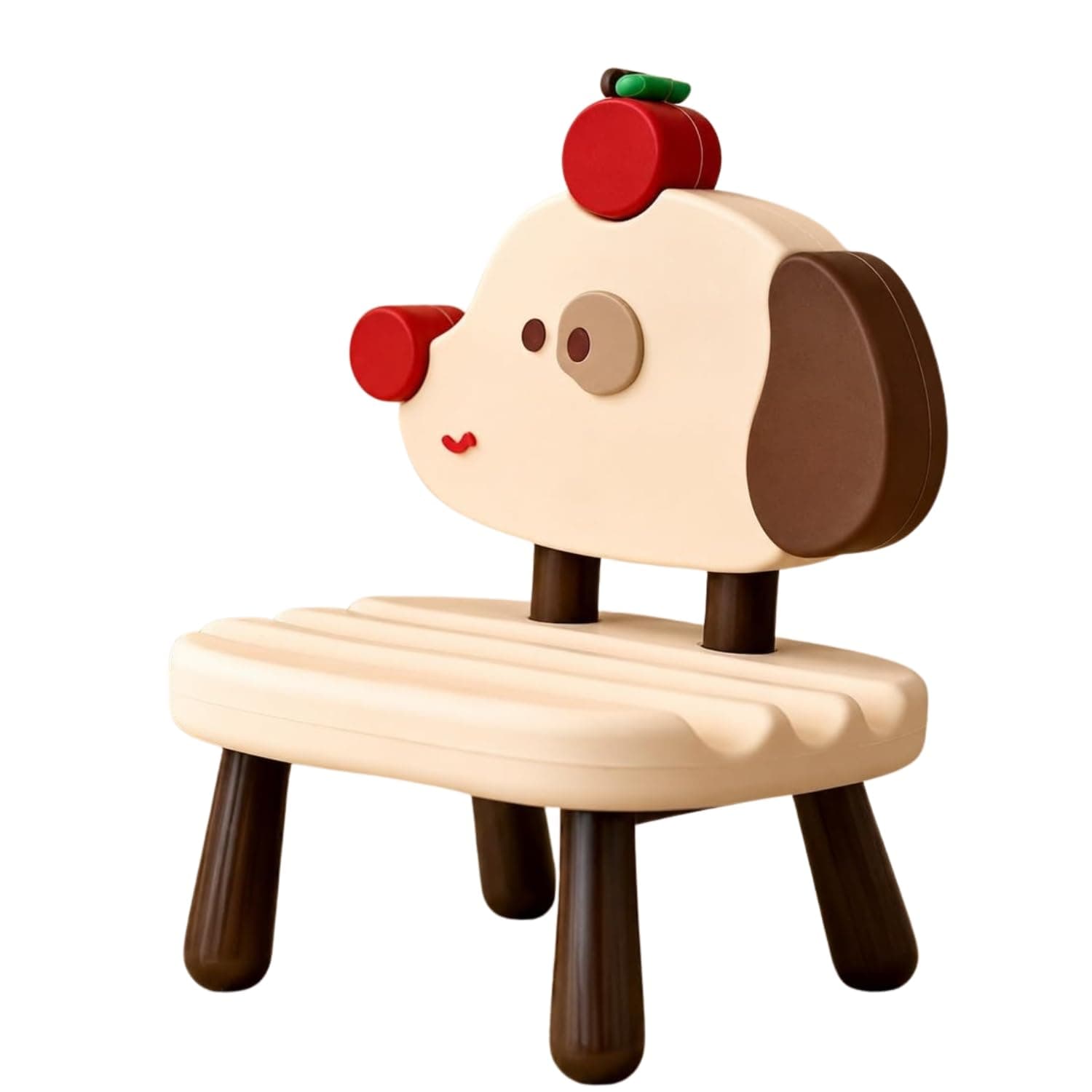 Puppy Chair-Shaped Phone Holder, Wooden Desk Stand